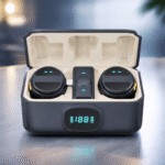 SX21 Dual 2.4G Wireless Microphone Type-C with Charging Case - Image 3