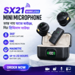 SX21 Dual 2.4G Wireless Microphone Type-C with Charging Case