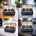 SX21 Dual 2.4G Wireless Microphone Type-C with Charging Case - Image 2